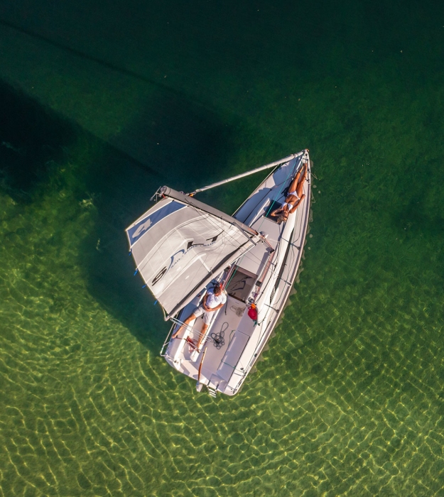 Boot aus der Luft